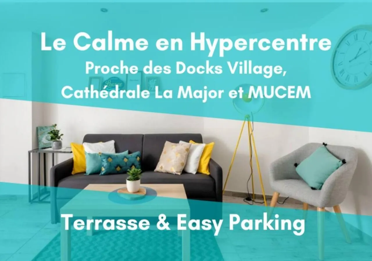 Apartment Hypercentre Joliette, Port Maritime, Docks Village Marseille